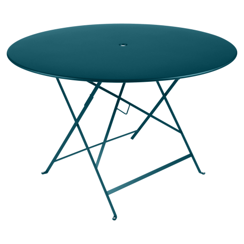 Achat Table Bistro pliante métal D.117 cm bleu Acapulco  - Fermob