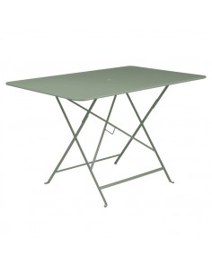 Table pliante Bistro Cactus métal rectangle 117x77cm - 6 places - Fermob