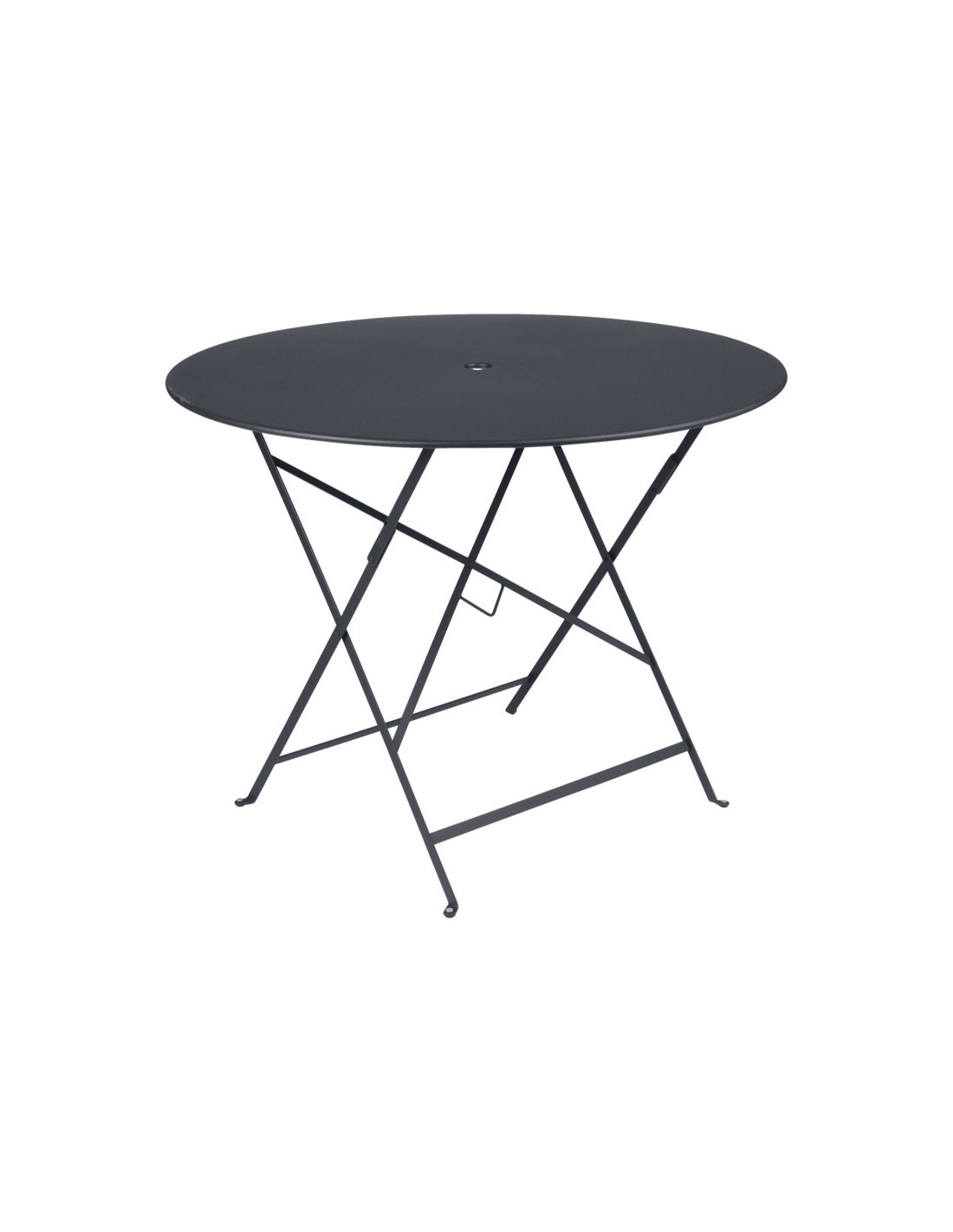 Table de jardin Bistro D.96 cm Métal Pliante Ronde Fermob.