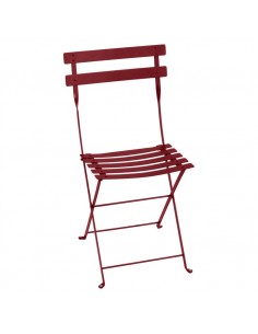 Achat Chaise de jardin pliante Bistro Piment métal - Fermob