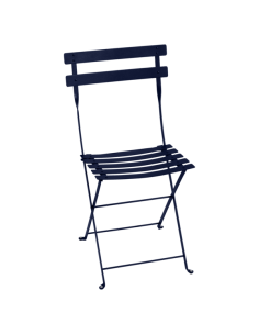 Achat Chaise de jardin pliante Bistro Bleu Abysse métal - Fermob