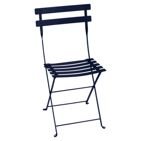 Achat Chaise de jardin pliante Bistro Bleu Abysse métal - Fermob