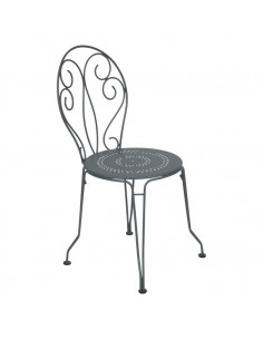 Chaise de jardin Montmartre Gris Orage Collection Fermob