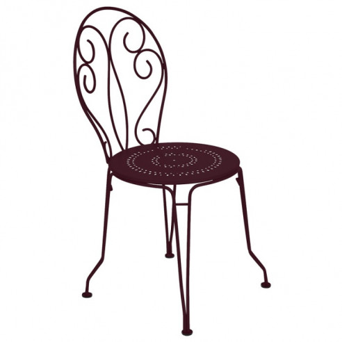 Chaise de jardin Montmartre Fermob - Cerise noire