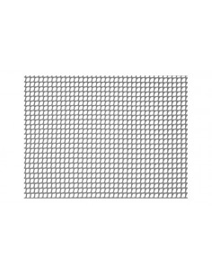 Grillage plastique anthracite à maille carrée  "Cuadranet" - Longueur 5m x Haut 1m et maille carrée de 5x5 mm