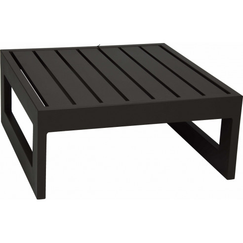 Achat Table-basse repose-pieds New Holly noir mât - Stern