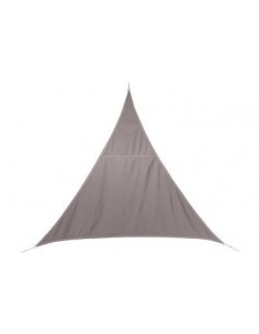 Voile d'ombrage Curacao triangulaire 2 x 2 x 2 m - Polyester - Taupe
