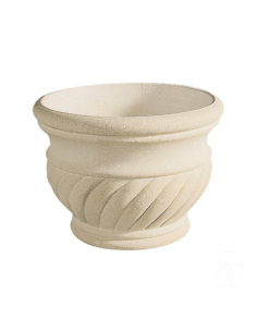 Achat Vase rond décoré au choix en pierre reconstituée - Hairie Grandon