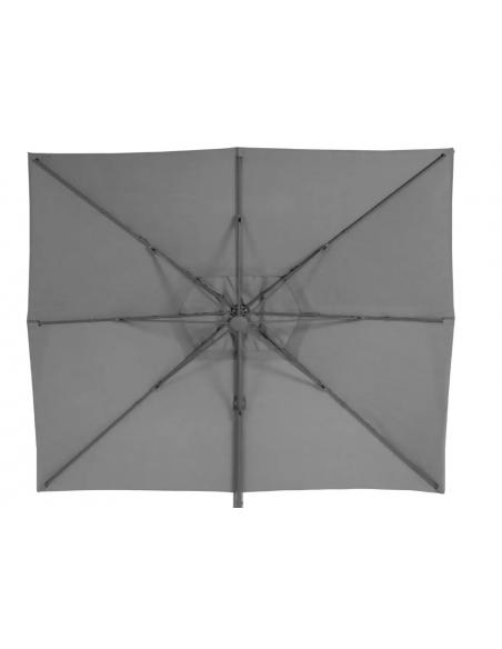 Parasol déporté Éléa 3 x 4 m - Ardoise - Hespéride