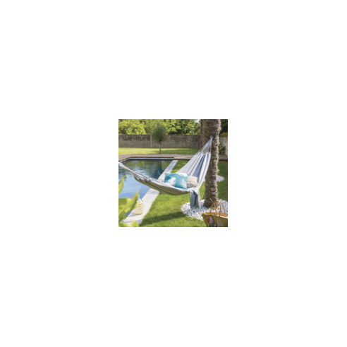 Hamac de jardin Yaqui - L.200 x P.80 cm - Perle