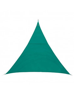 Voile d'ombrage Curacao triangulaire 2 x 2 x 2 m - Polyester - Emeraude