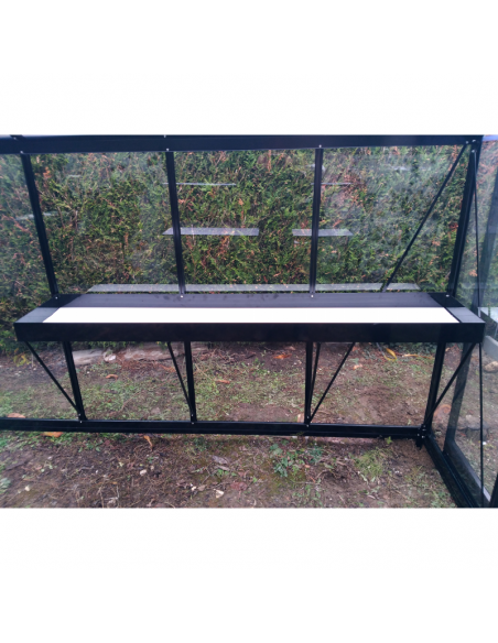 Table pour plantes  217 x 42 cm - Aluminium - ACD