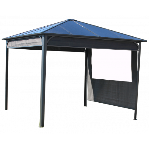 COULEURS DU MONDE - Toiture en polycarbonate pour tonnelle IDEAL