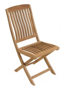 Chaise pliante Rias en bois de teck FSC - Proloisirs