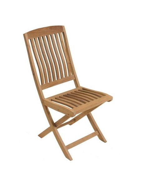 Chaise pliante Rias en bois de teck FSC - Proloisirs