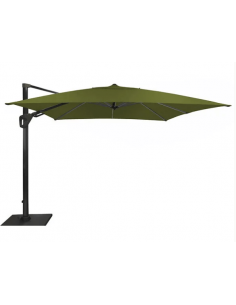 Parasol déporté Elios Sunbrella - 3 x 3 m - Orientable - Green proloisirs océo