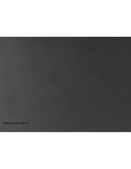 Table de jardin AMBER Extensible L.180/230/280 cm - Blanc black boréal