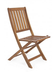 Achat Chaise pliante MALI - Bois d'acacia - BIZZOTTO