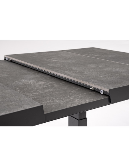Achat Table élévatrice extensible ROBERT - Aluminium et céramique - Anthracite - BIZZOTTO