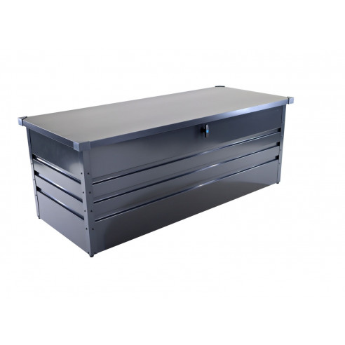 Cantine coffre moyen 350L en acier anthracite - PROLOISIRS