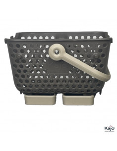 Lot de 2 paniers Kajo 4L Taupe / Beige - Pouss'vert