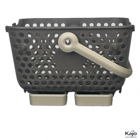 Lot de 2 paniers Kajo 4L Taupe / Beige - Pouss'vert