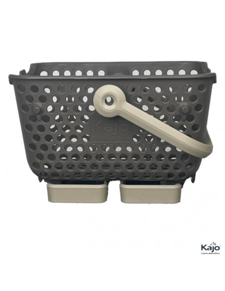 Lot de 2 paniers Kajo 4L Taupe / Beige - Pouss'vert