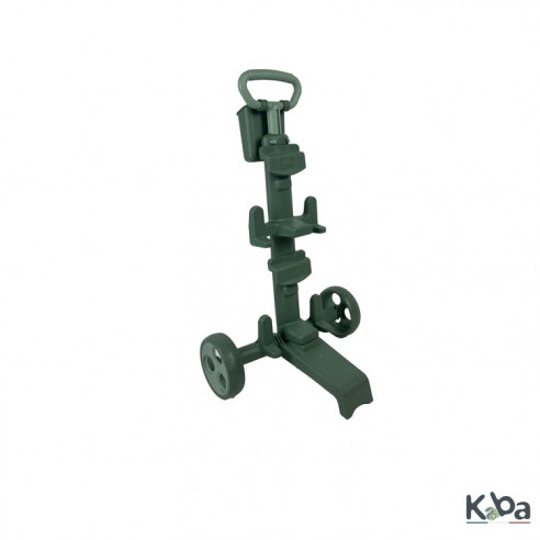 Chariot Kaba pour panier Kajo 15L - Vert Olive / Vert Amande - Pouss'vert