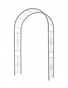 Arche en fer forgé 200x200xH239 cm - SERRES-ET-ABRIS.