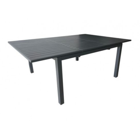 Achat Table GENES 140 / 200 x 140 Aluminium - Graphite - PROLOISIRS