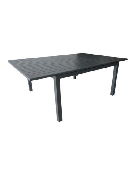 Achat Table GENES 140 / 200 x 140 Aluminium - Graphite - PROLOISIRS