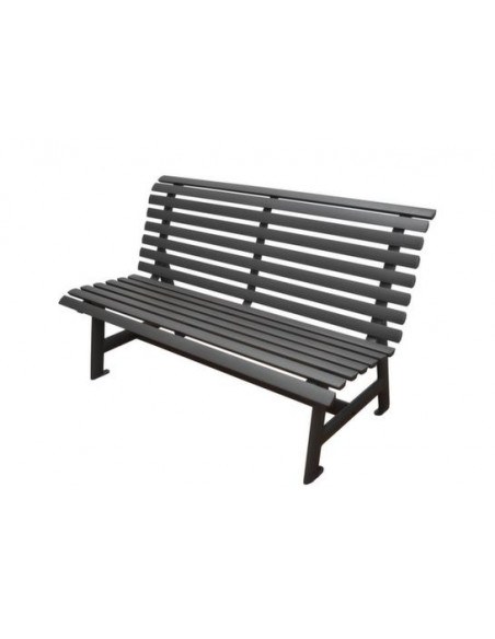 Achat Banc SQUARE 150cm - Aluminium - Graphite - PROLOISIRS