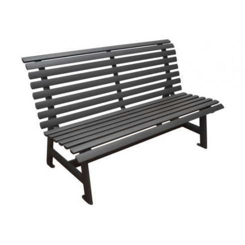 Achat Banc SQUARE 150cm - Aluminium - Graphite - PROLOISIRS