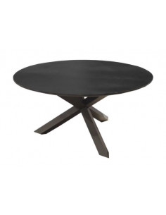 Achat Table FERRONE ø150 cm - Aluminium / KEDRA - Graphite / Black Basalt