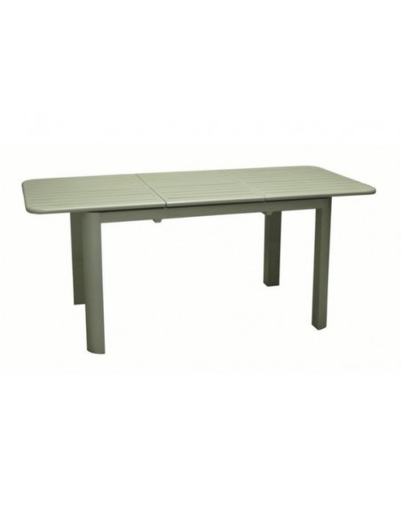 Achat Table EOS - 130 / 180 x 80 cm - Aluminium - Amande - PROLOISIRS