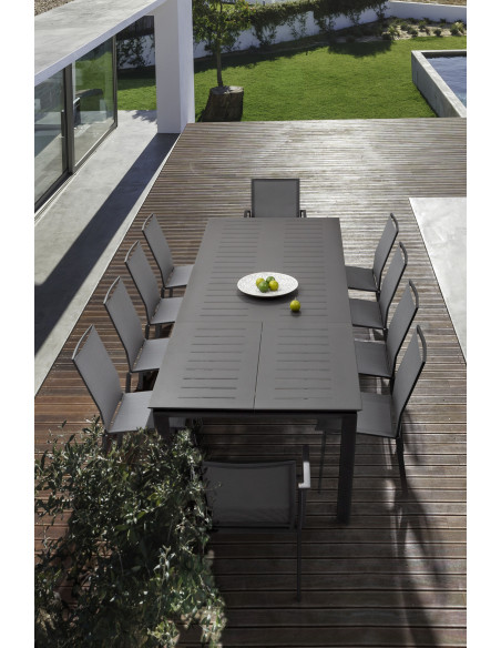 Achat Table de jardin extensible KONNOR - 200/300 x 110 cm - BIZZOTTO