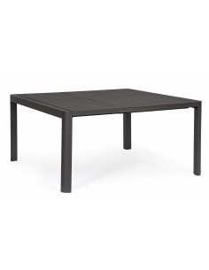 Achat Table KIPLIN - 149 x 97 / 149 cm - Anthracite - BIZZOTTO