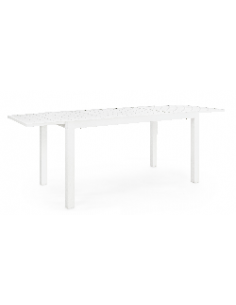 Achat Table extensible HILDE - 140/210 X 77 cm - Blanc - BIZZOTTO
