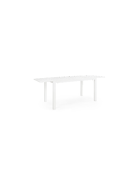 Achat Table extensible HILDE - 140/210 X 77 cm - Blanc - BIZZOTTO