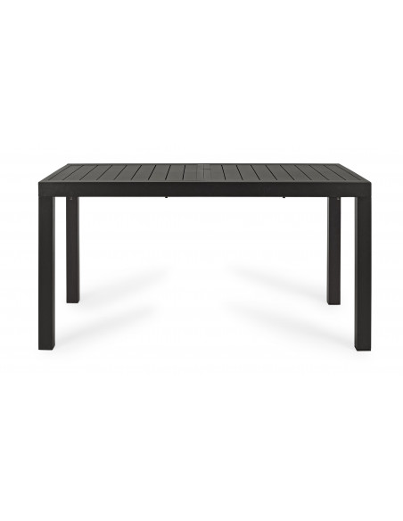 Achat Table extensible HILDE - 140/210 X 77 cm - Anthracite - BIZZOTTO