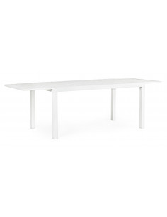Achat Table extensible HILDE - 160/240 X 90 cm - Blanc - BIZZOTTO