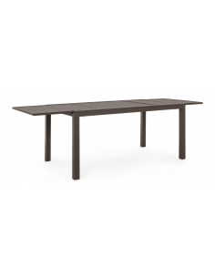 Achat Table extensible HILDE - 160/240 X 90 cm - Café - BIZZOTTO