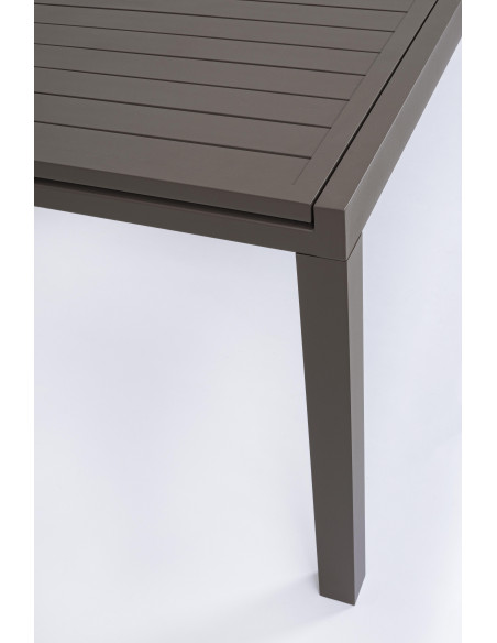 Achat Table extensible HILDE - 200/300 x 100 cm - Café - BIZZOTTO