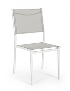 Achat BIZZOTTO - Chaise HILDE - Blanc cloud