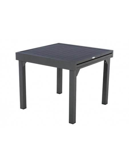 Achat Table de jardin Piazza extensible 8 places en Aluminium graphite - Hespéride