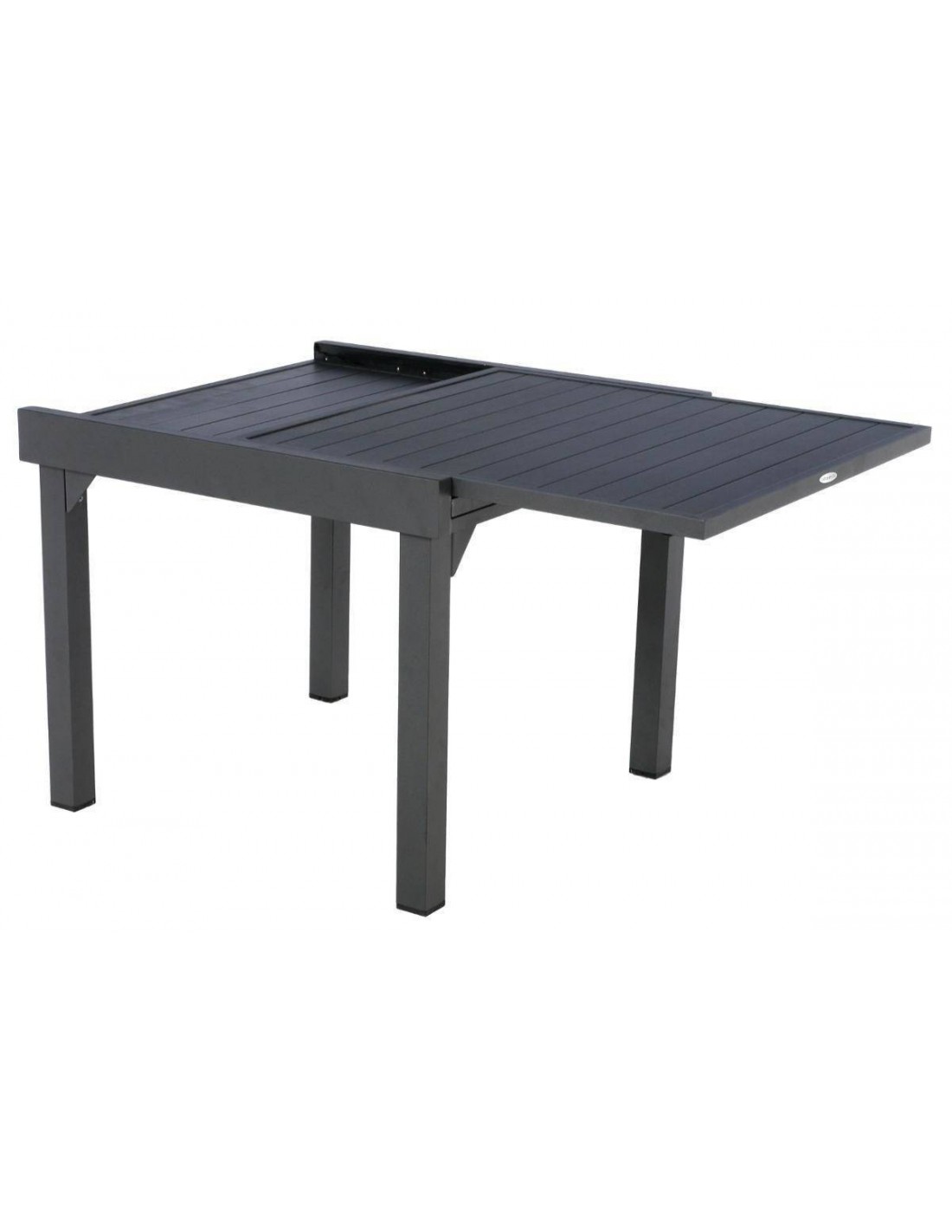 Table de jardin Piazza extensible 90/180 cm en Aluminium Hespéride