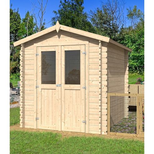 Eden Partenaire Jardin - Garage en bois double pente Basic