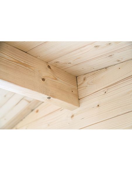 EDEN PARTENAIRE JARDIN Abri de jardin Jasmin XXL en bois naturel sans plancher