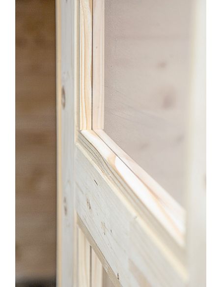 EDEN PARTENAIRE JARDIN Abri de jardin Violette en bois naturel sans plancher 230 x 120 x 204 cm