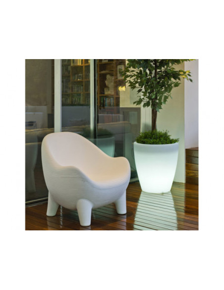 Achat NEWGARDEN - Fauteuil d'extérieur ARUBA - Blanc opaque